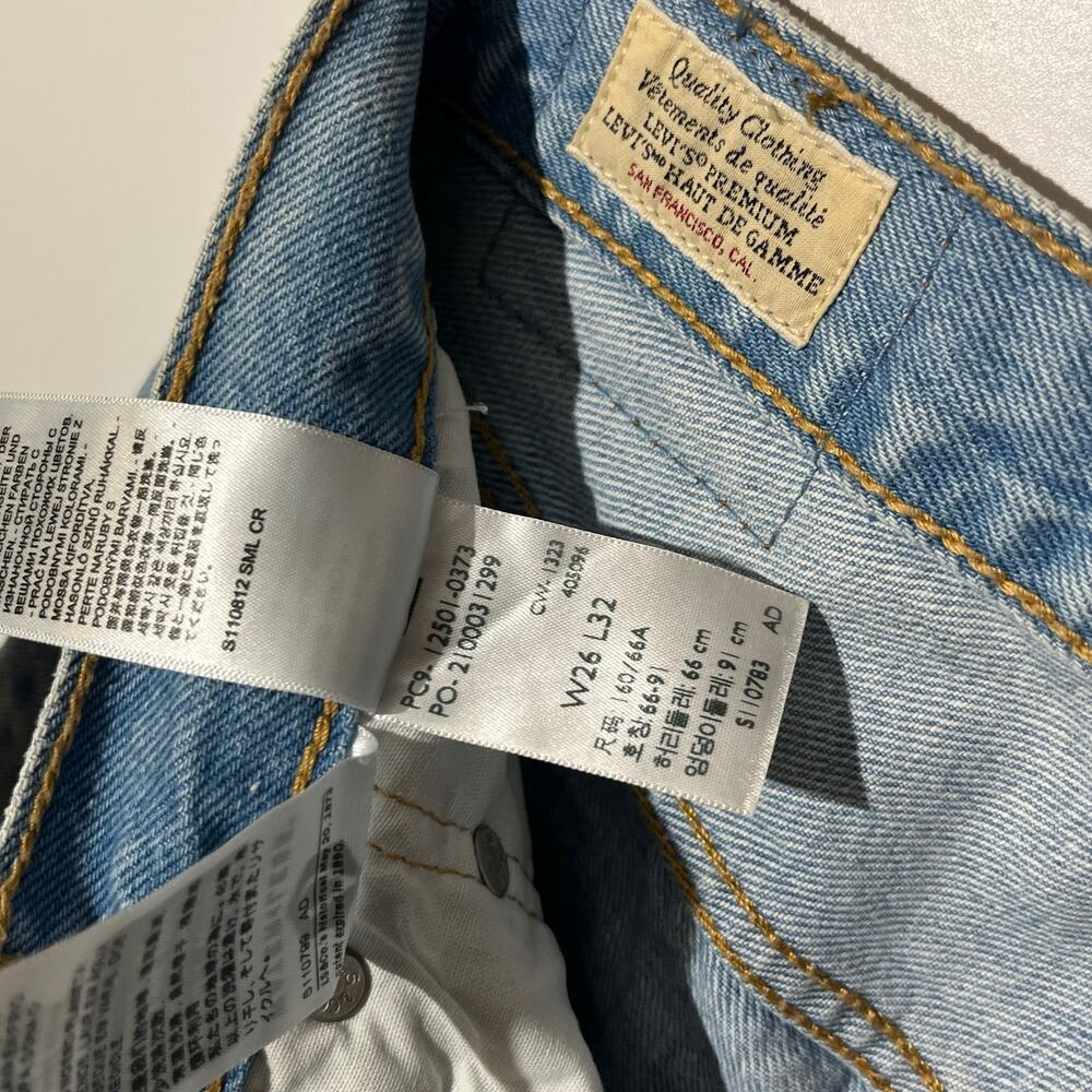Levi's Light Blue Boyfriend Jeans - Picture 4 of 7